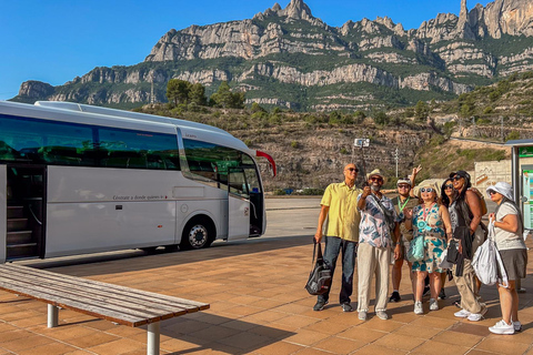 Barcelona: Montserrat, Black Madonna, Rack Railway & Liquors Transfer to Montserrat Monastery & Ticket to the Basilica