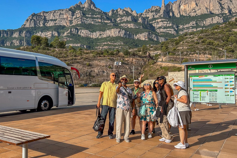 Barcelona: Montserrat, Black Madonna, Rack Railway & Liquors Transfer to Montserrat Monastery & Ticket to the Basilica