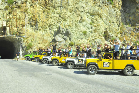 Side: Jeep Safari, Green Canyon, and Mud Bath Tour