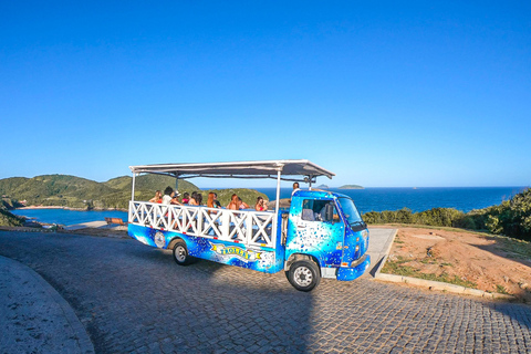 Búzios: Escuna, City Tour de Trolley e Almoço em Búzios