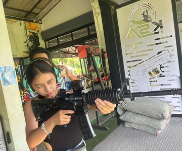 Krabi shooting range(.22 LRM4, .10 bullet)