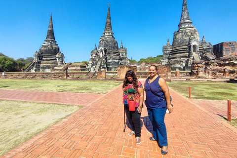Bangkok to Ayutthaya, Big Buddha Monkey Temple & Hidden Cafe