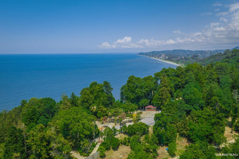 Batumi City - Botaniska trädgården - Petra fästning från KutaisiKutaisi: Batumi stad - Botaniska trädgården - Petra fästning