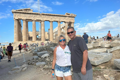 Athens: Half-Day Sightseeing Tour with Acropolis Museum Tour in French