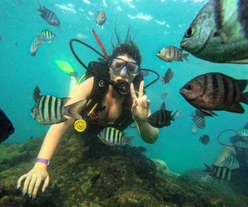 Porto de Galinhas: Mergulho com Cilindro