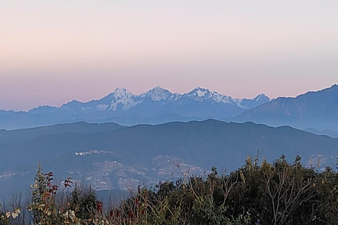 Au départ de Katmandou : Randonnée de jour et lever de soleil à Nagarkot