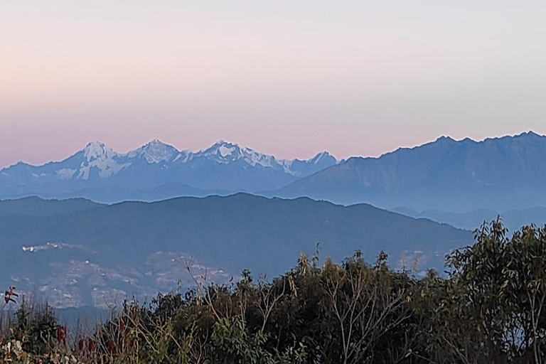 Au départ de Katmandou : Randonnée de jour et lever de soleil à Nagarkot