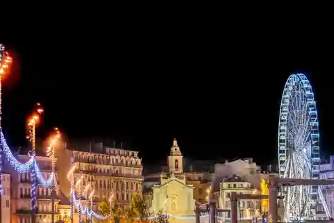 L'esprit de fête à Marseille : Une visite à pied de Noël