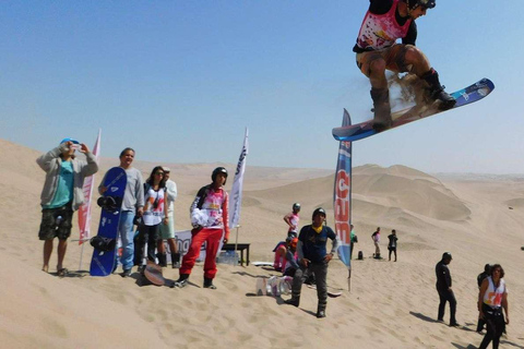 2D: Tour Ica, Huacachina, Sandboarding, Islas Ballestas2D: Tour Ica, Huacachina, Sandboard, Islas Ballestas