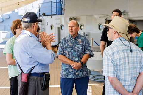 Los Angeles: Battleship Iowa Guided President's Tour