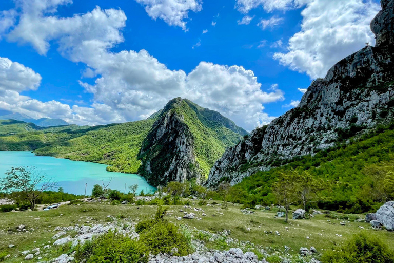 Hike on Gamti Mt & Bovilla Lake from Tirana on Land Rover