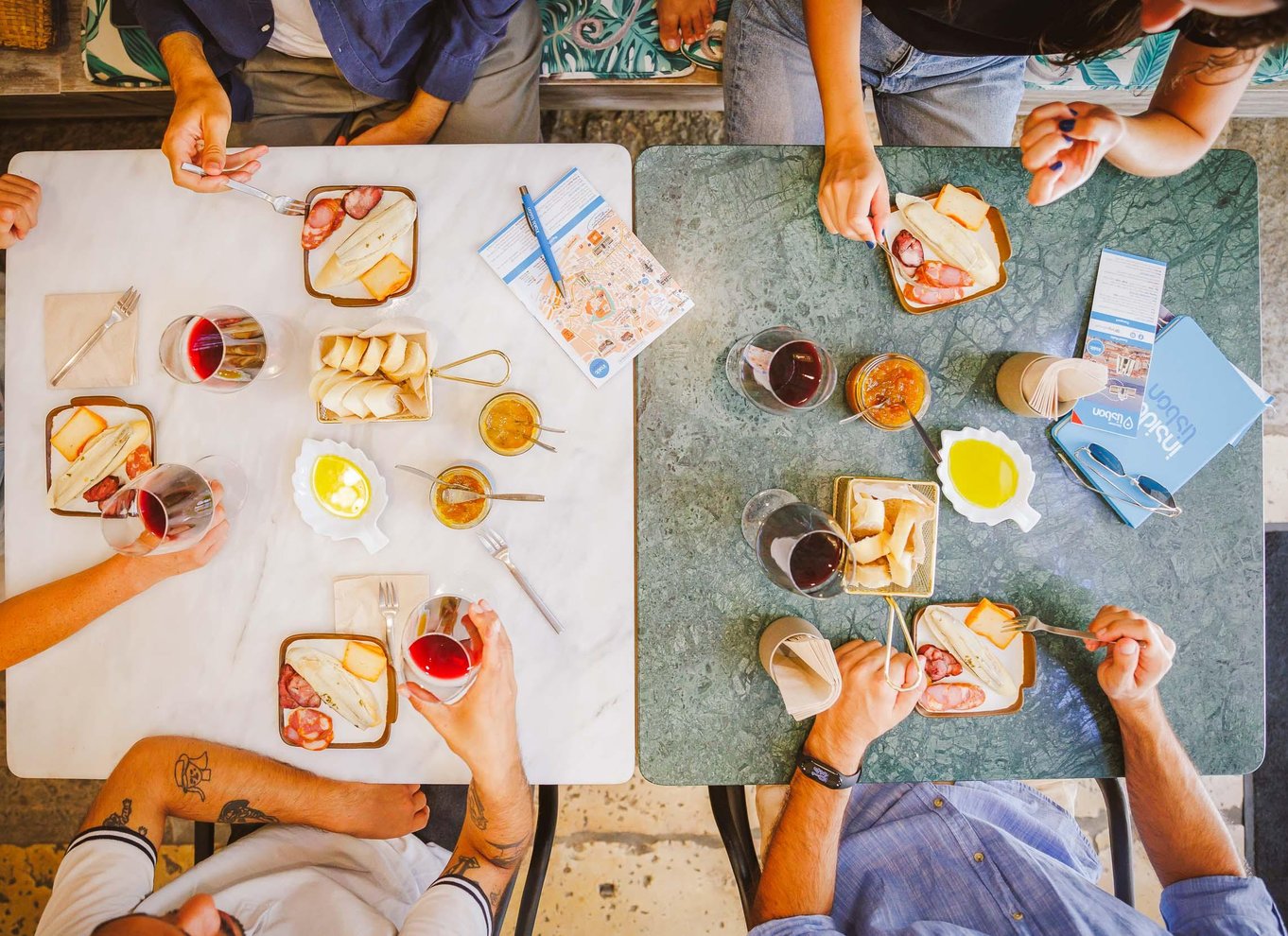 Lissabon: Mad og vin tur med en lille gruppe