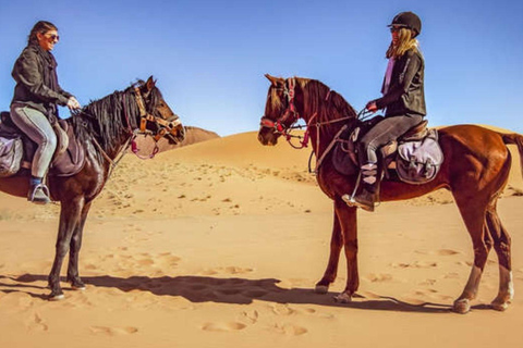 Doha: Excursión a caballo y paseo en camello