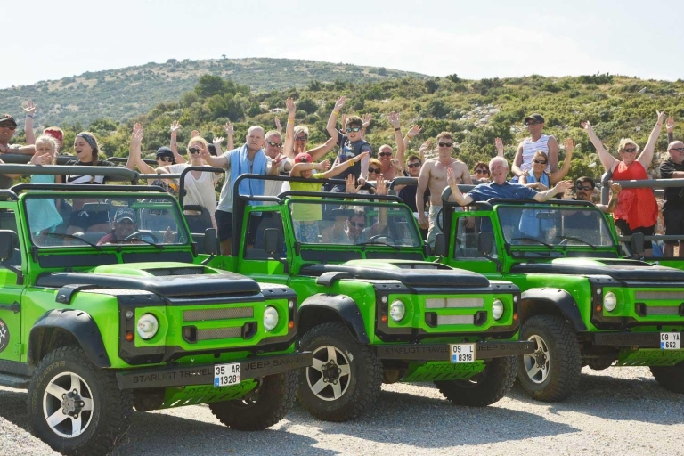Desde Antalya: Safari de un día en jeep con almuerzo y traslado al hotel