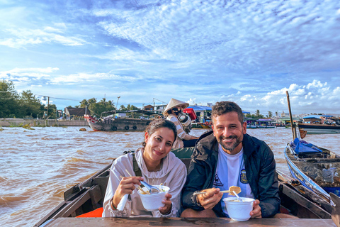Drijvende markt Cai Rang 2-daagse tour met fietsen en varenPrivétour