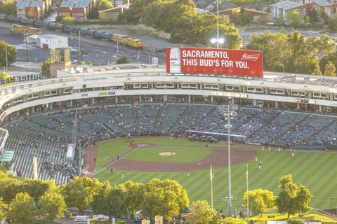Sacramento: The Athletics Baseball Game Ticket Home Plate Seating