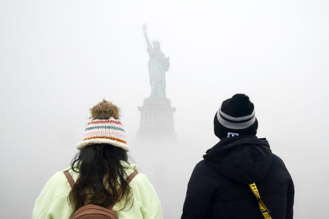 NOVA IORQUE: Visita à Estátua da Liberdade e à Ponte de Brooklyn