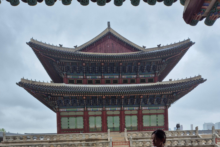 Layover tour to Seoul Gyeongbokgung Palace and key places