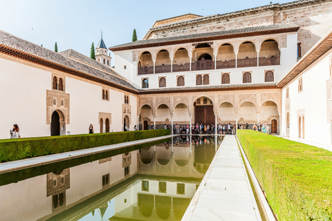 Granada: Alhambra & Nasrid Palaces Tour with Tickets Private Tour in Italian