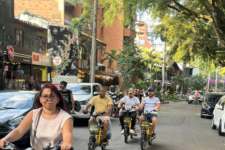 Medellín City Tour mit dem E-Bike: Das Beste in 4 Stunden, inklusive Mittagessen