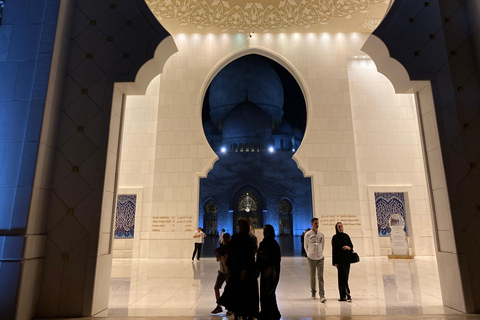 De Dubai: Abu Dhabi City Tour com a Grande Mesquita