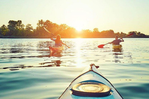 Cancun: Sunrise or Sunset Kayak Tour Sunset Kayak Tour