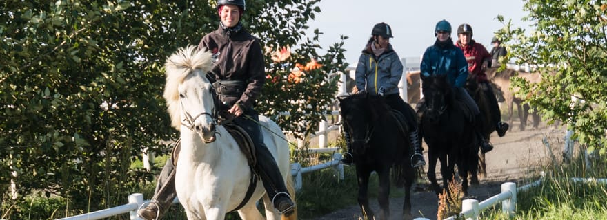 Hveragerdi : la randonnée équestre Siggi