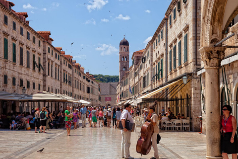 Dubrovnik: Komplette Altstadt Tour mit optionaler Abholung vom HafenGemeinsame Tour auf Spanisch