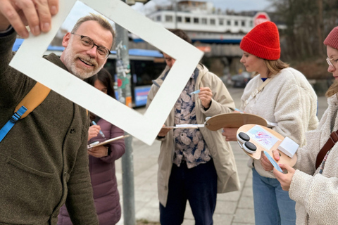 Aquarellmalerei-Erlebnis im künstlerischen MünchenPrivate Tour: Englisch, Deutsch oder Spanisch