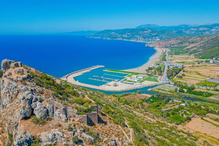 From Alanya: Gazipasa Hidden Bays Boat Tour & Lunch