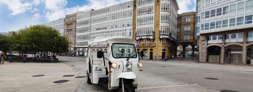 La Corogne : visite VIP en Tuk Tuk
