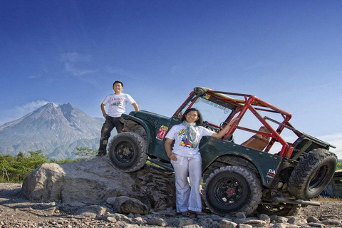 Mount Merapi Jeep Adventure: Thrilling Off-Road Tour Merapi Jeep Sunrise and Borobudur Tour