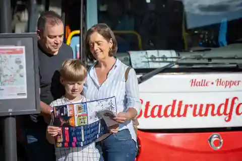 Halle (Saale) : Die Stadtrundfahrt mit dem Halle-Hopper