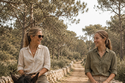 Menorca: Horseback Ride to Cala Mitjana Beach and Swim