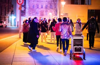 Leipzig ertanzen - mobile Silent Disco durch die Stadt