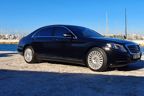 Greece:Limousine Service with Professional Driver for 8hours