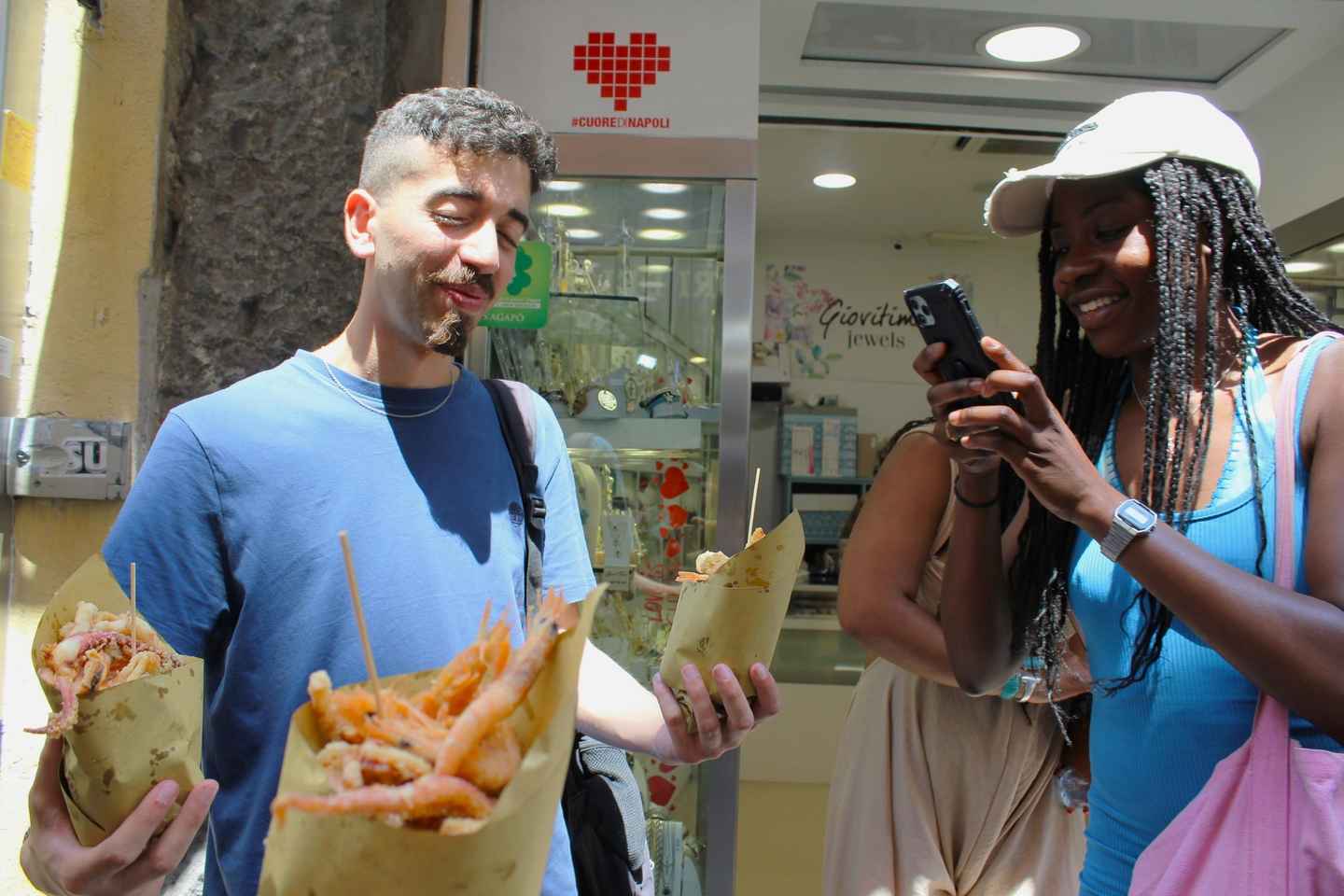 Naples Street Food tour with 6 gastronomic stops and pizza - Group Street Food Walking Tour
