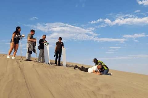 Vanuit Lima: 3 Dagen 2 Nachten Paracas - Huacachina - Nazca Lijn3 dagen in Paracas, Ica en Nazca, met een 4- en 3-sterren hotel