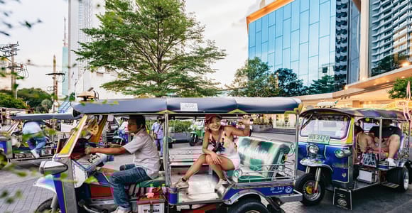 Bangkok: Michelin-Guide-Streetfood-Foodtour mit dem Tuk-Tuk