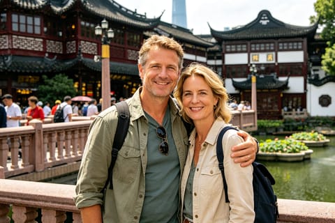 Shanghai: Private Photoshoot at Yu YuanGarden