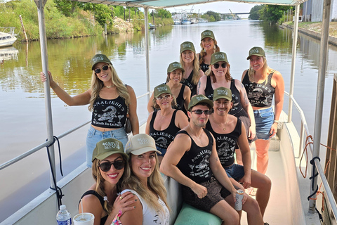 Boat Tour of Louisiana Bayous Near New Orleans