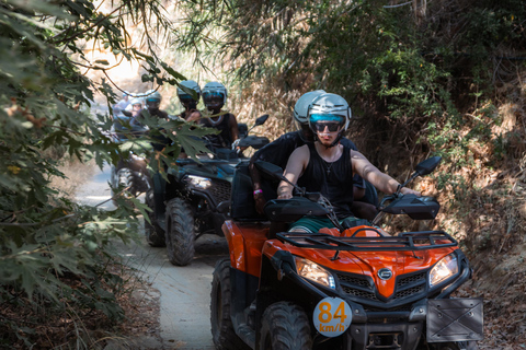 Vanuit Heraklion: Quad Safari Wild Kreta Avondtour