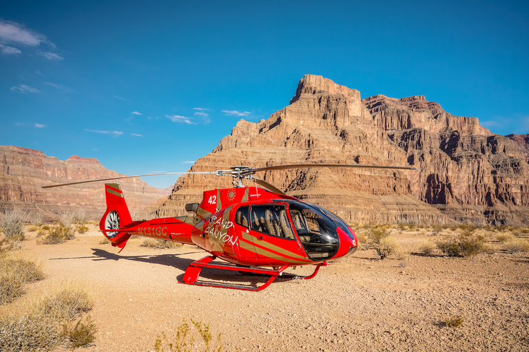 Las Vegas: Excursão de pouso de helicóptero no Grand CanyonPartida durante o dia