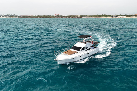 Belek: Luxury Private Yacht Trip with Duden Waterfall Option 5-Hour Luxury Duden Waterfall Yacht Experience