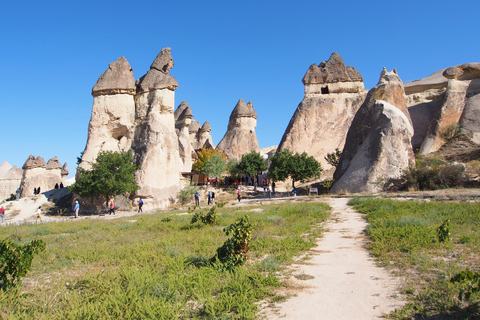Cappadocia Mix Tour: Highlights of Green & Red Tour Private option with Japanese/English/Spanish-speaking guide.