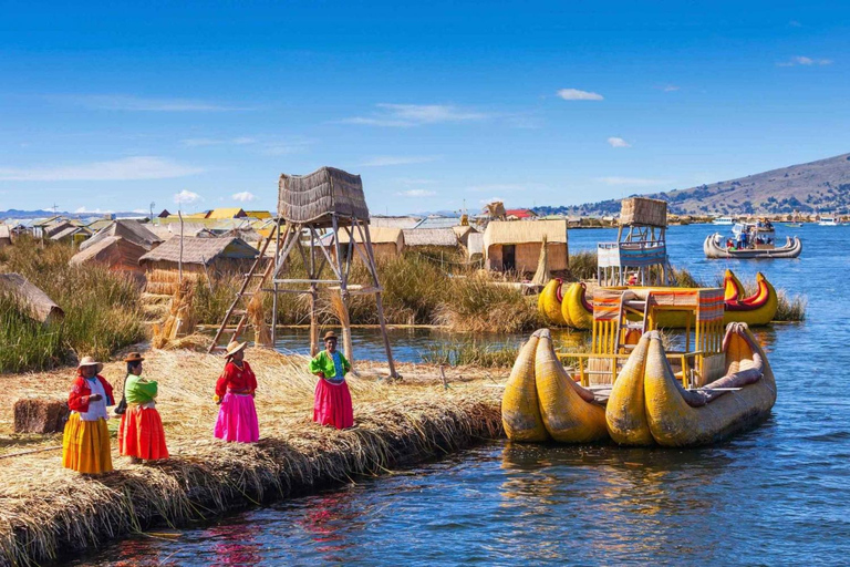 Ganztagestour zu den Uros- und Taquile-Inseln mit Mittagessen