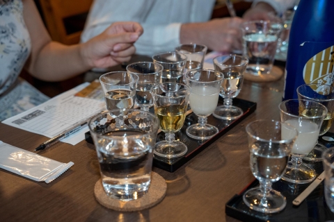 1,5 heure de dégustation de saké par un initié de Kyoto