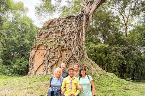 Phnom Penh: 2-Day Hidden Temples and Kulen Waterfall Tour 2-Day PNH - REP Hidden Koh Ker Temple Kulen Waterfall Tours