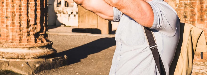 Visite d'une jounée à Pompéi, Herculanum et au Vésuve