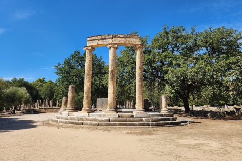 Site et musée de l'ancienne Olympie, visite privée d'Athènes et déjeuner